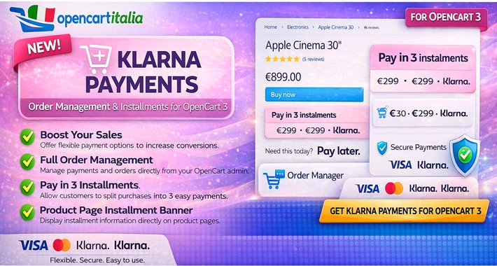 KlarnaPaymentsOC3