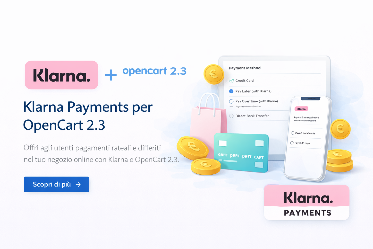Klarna payments Opencart 2.3