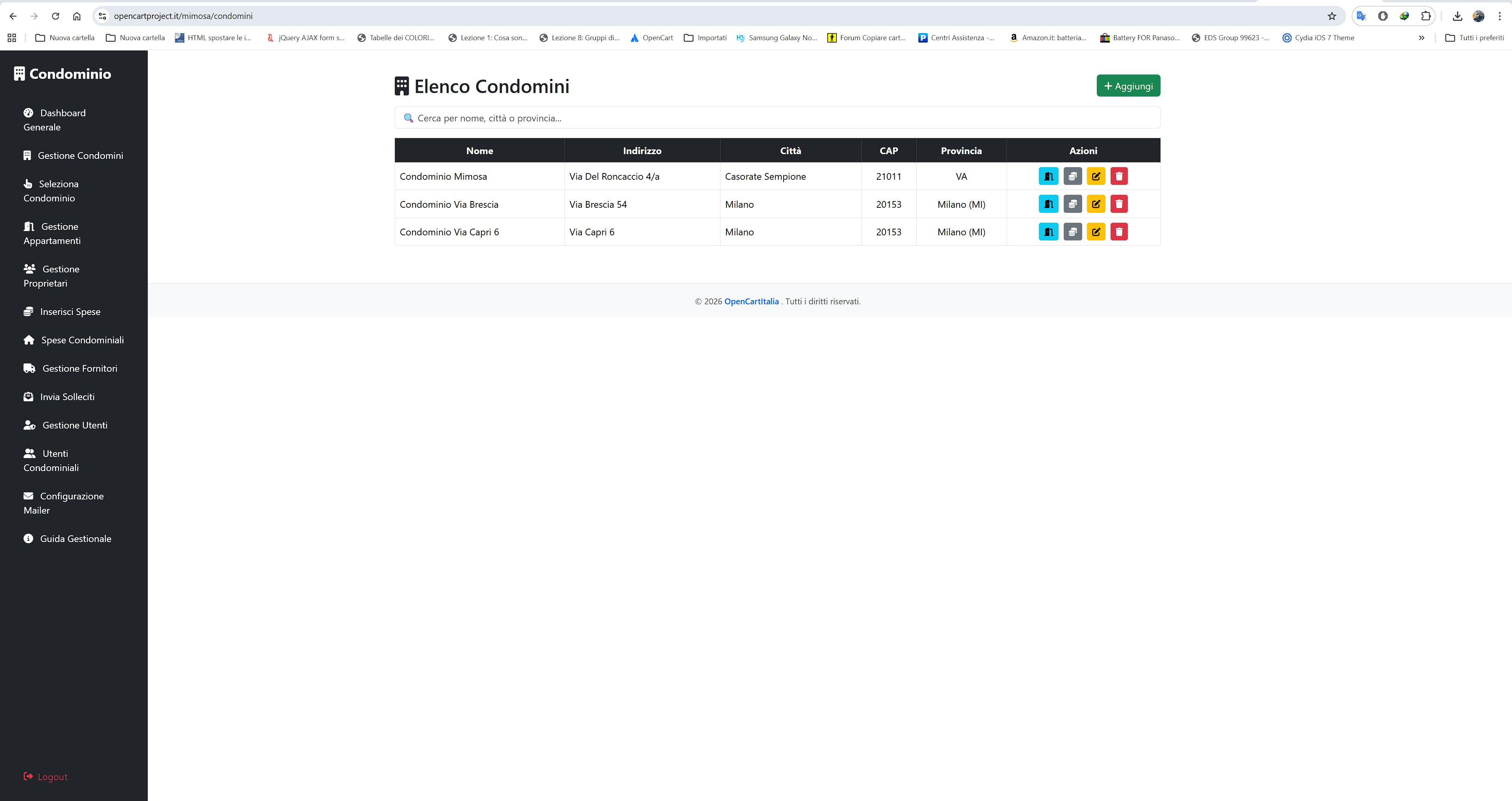 Gestionale Gestione Condominio