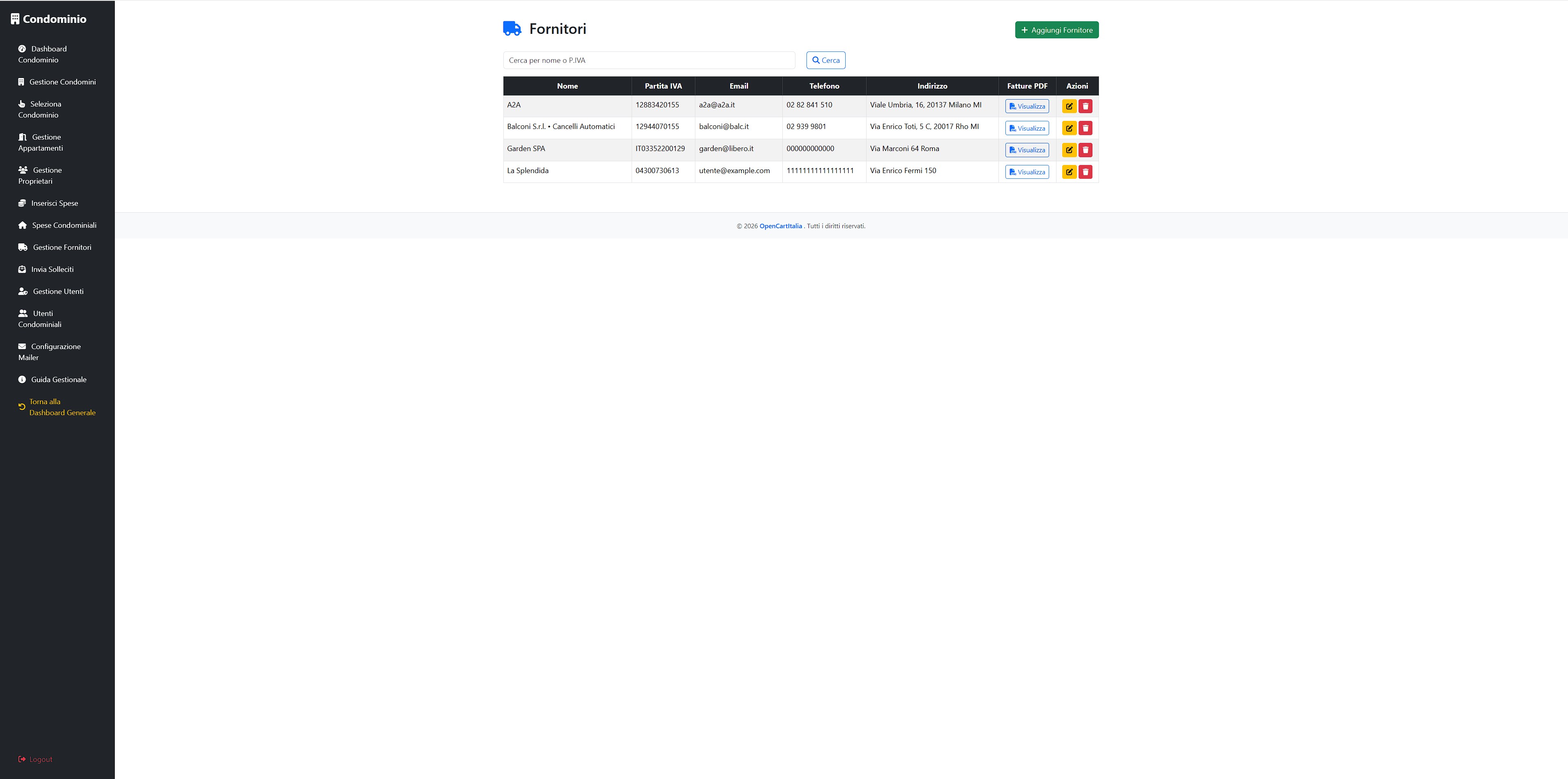Gestionale Gestione Condominio