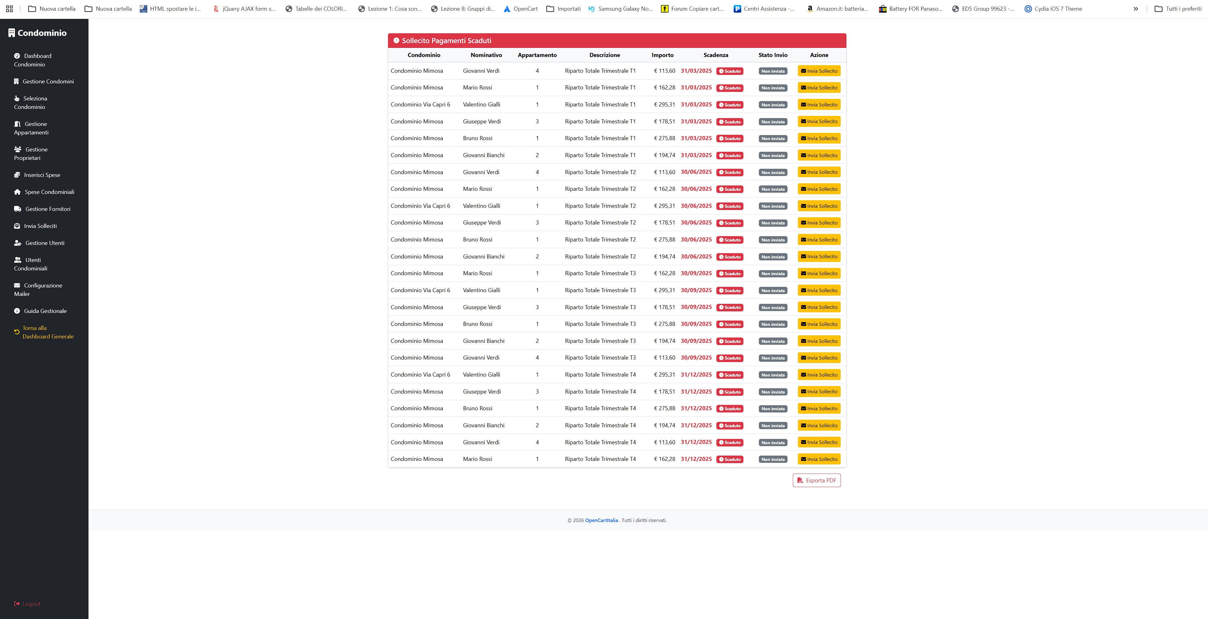 Gestionale Gestione Condominio