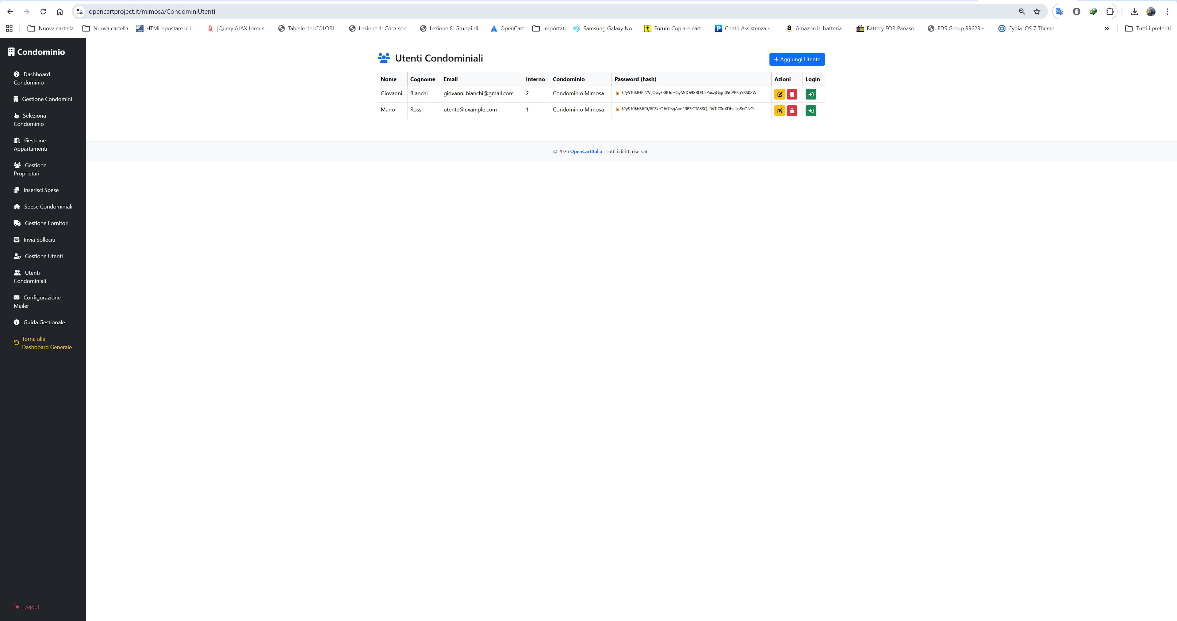Gestionale Gestione Condominio