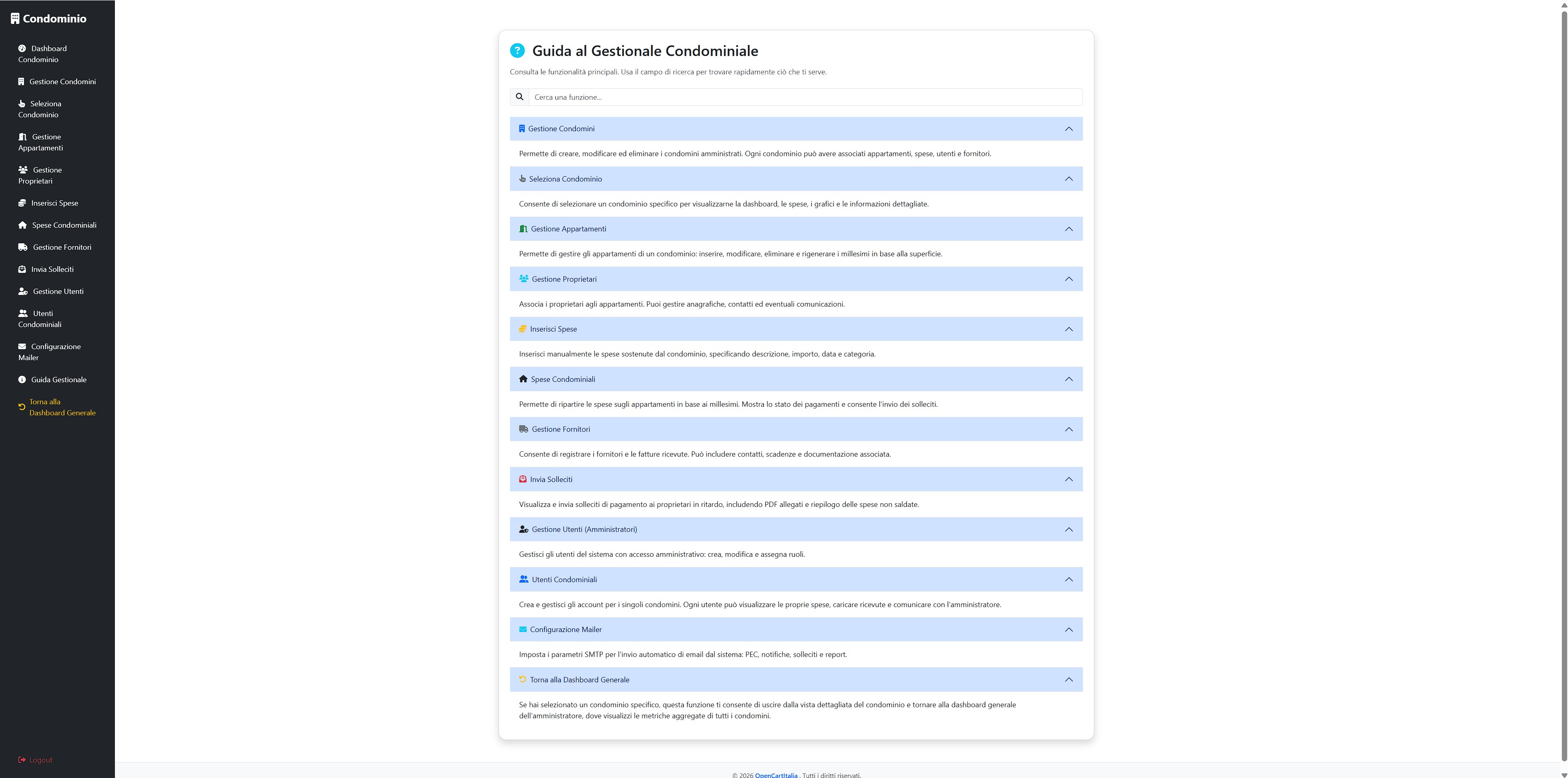 Gestionale Gestione Condominio