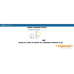 Admin Language Select Multi-User