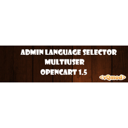 Admin Language Select Multi-User