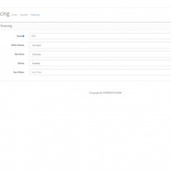 Modulo Finanziamento