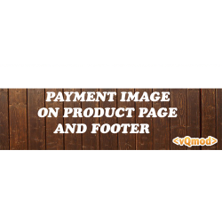 Payments image on Product and Page Footer
