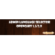 Admin Language Select  Moduli Opencart Varie