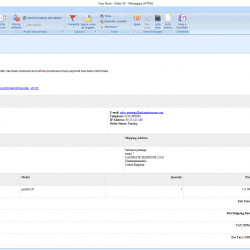 Opencart Custom Field Order Mail