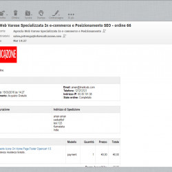 Product Image In The Mail Order